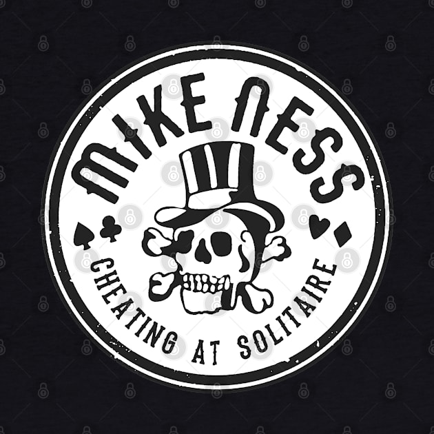 Mike Ness - Cheating at solitaire by CosmicAngerDesign